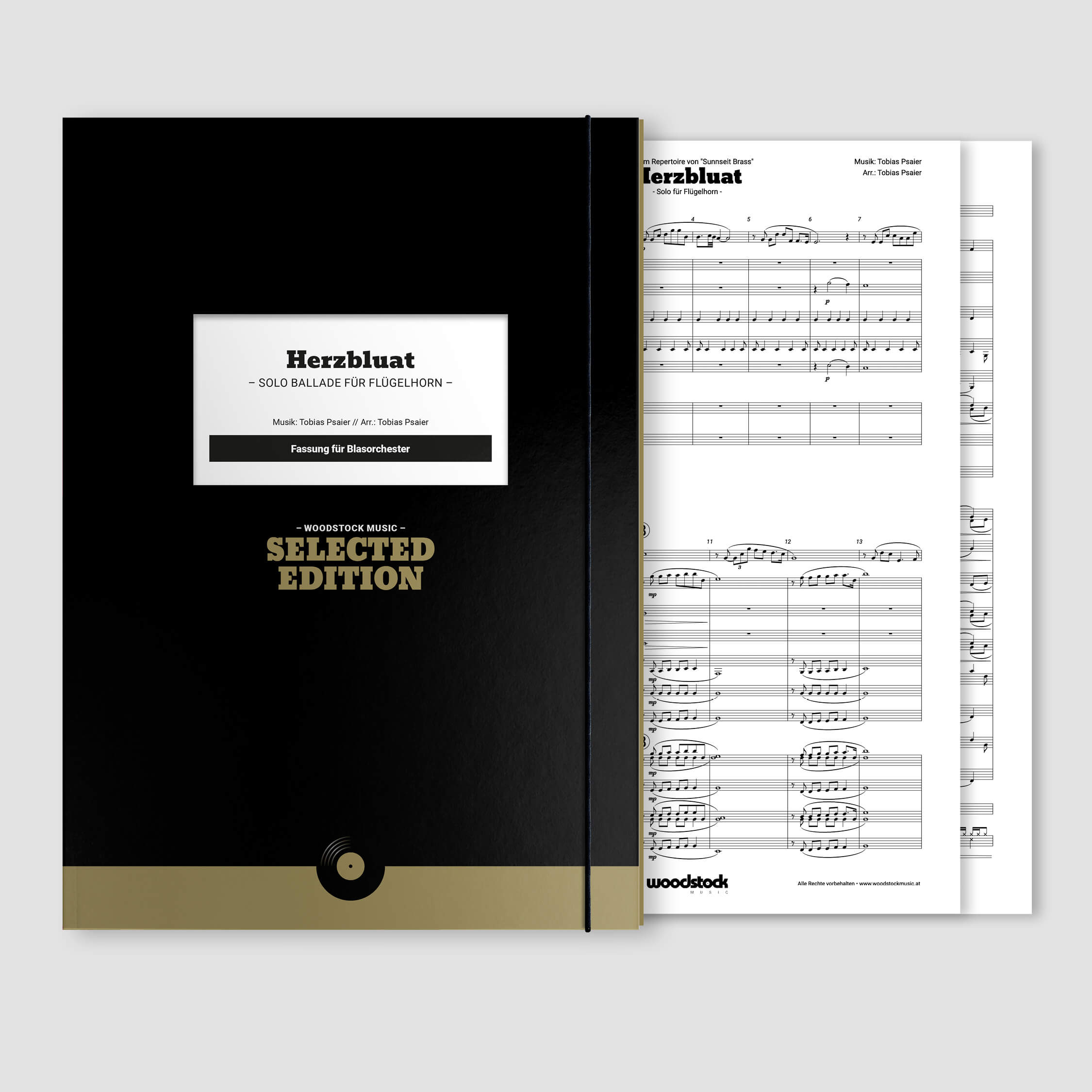 herzbluat blasorchester noten tobias psaier