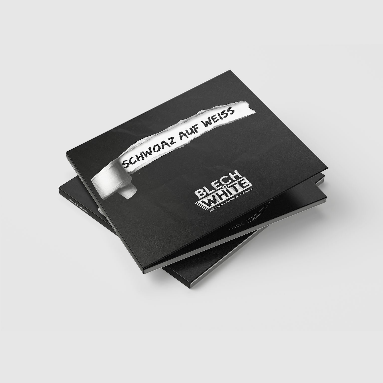 schwoaz auf weiß (CD) - Blech&White
