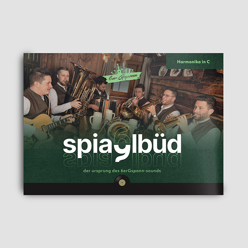 6er gsponn - spiaglbued - notenheft