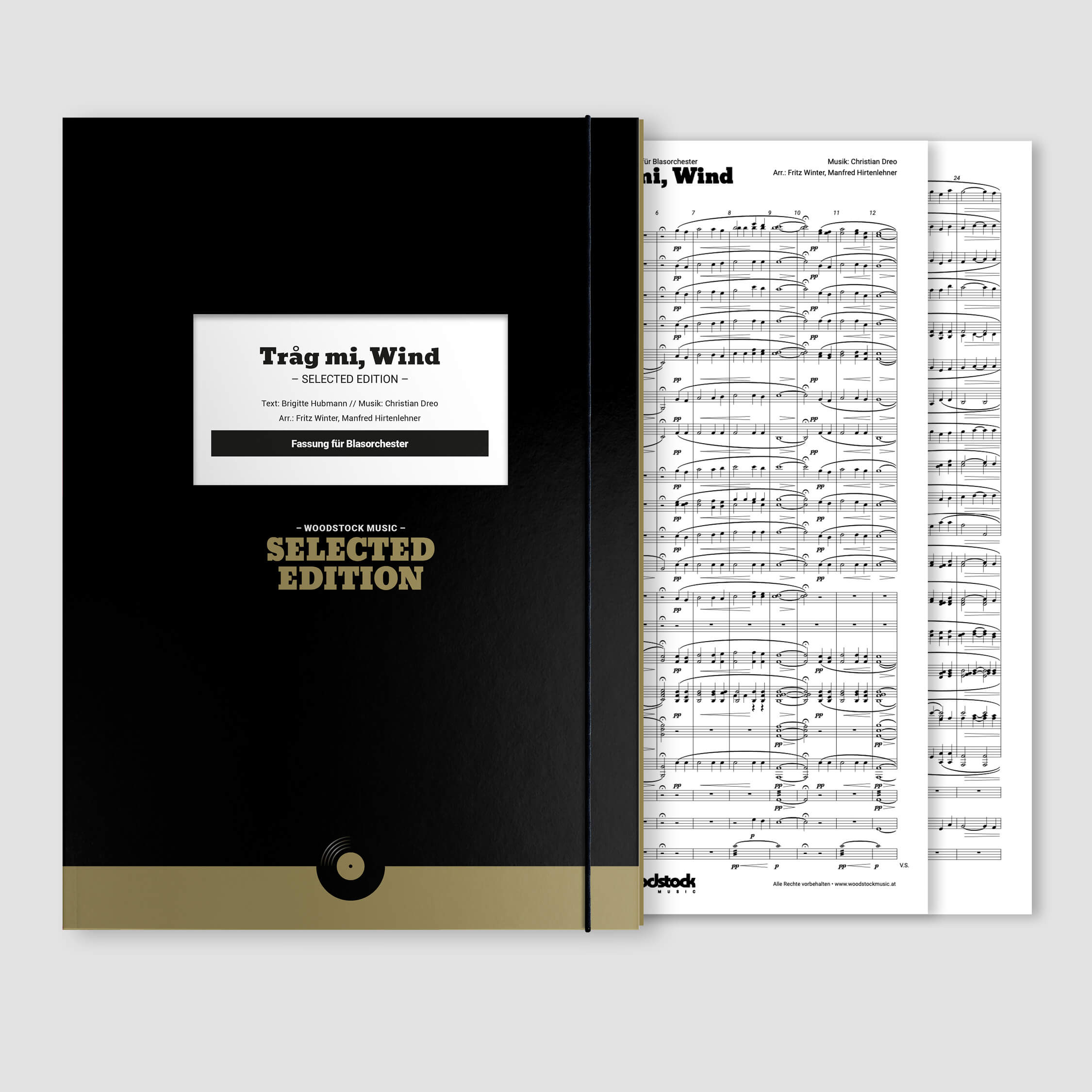 trag mi wind - trog mi wind - blasorchester noten - christian dreo