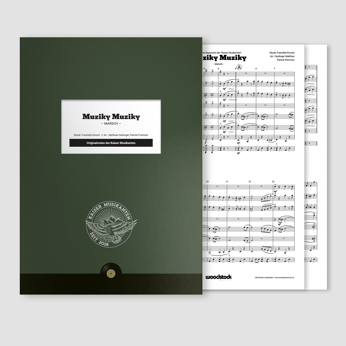 Muziky Muziky (Original Noten) - Kaiser Musikanten
