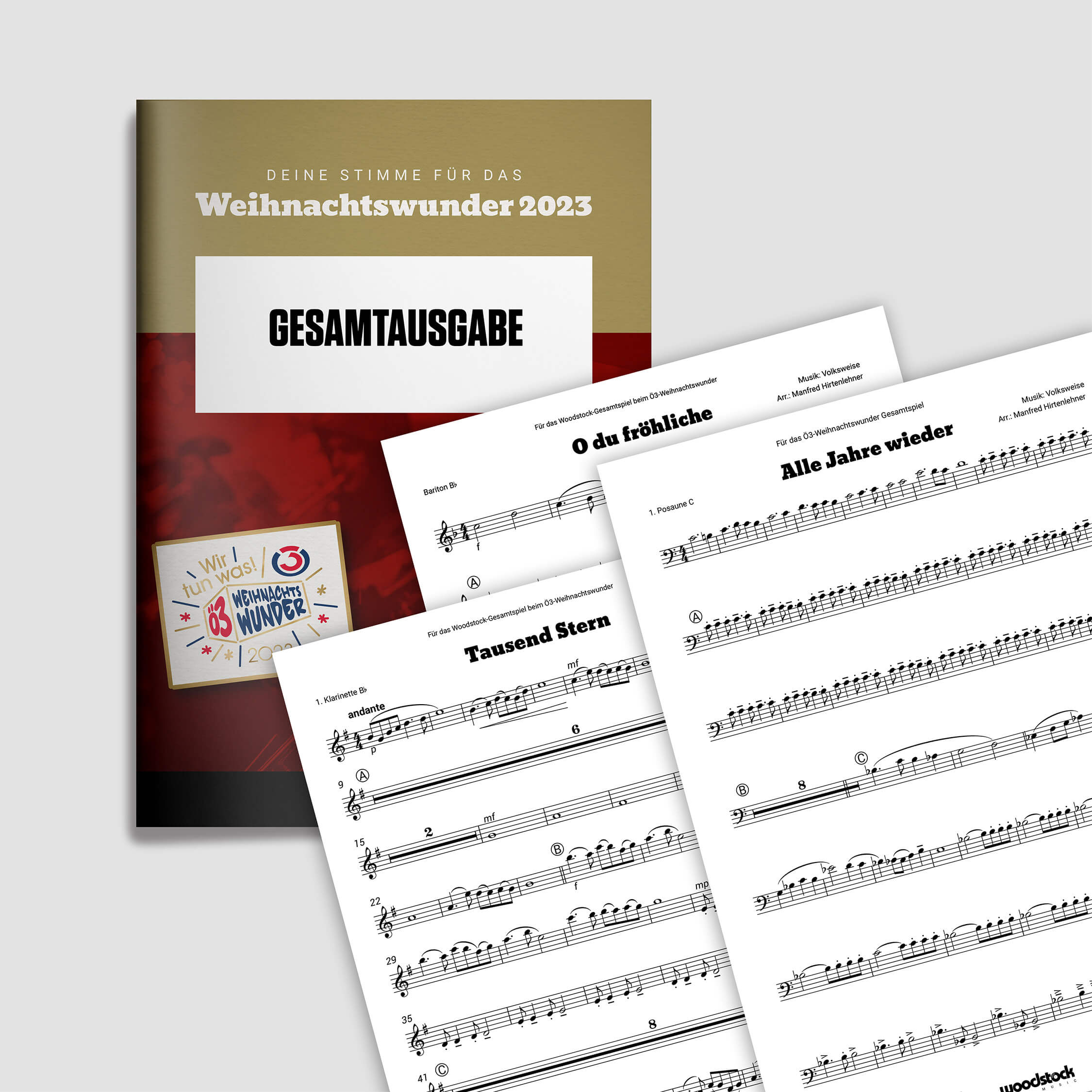 Das Gesamtspielheft zum Ö3 Weihnachtswunder 2023