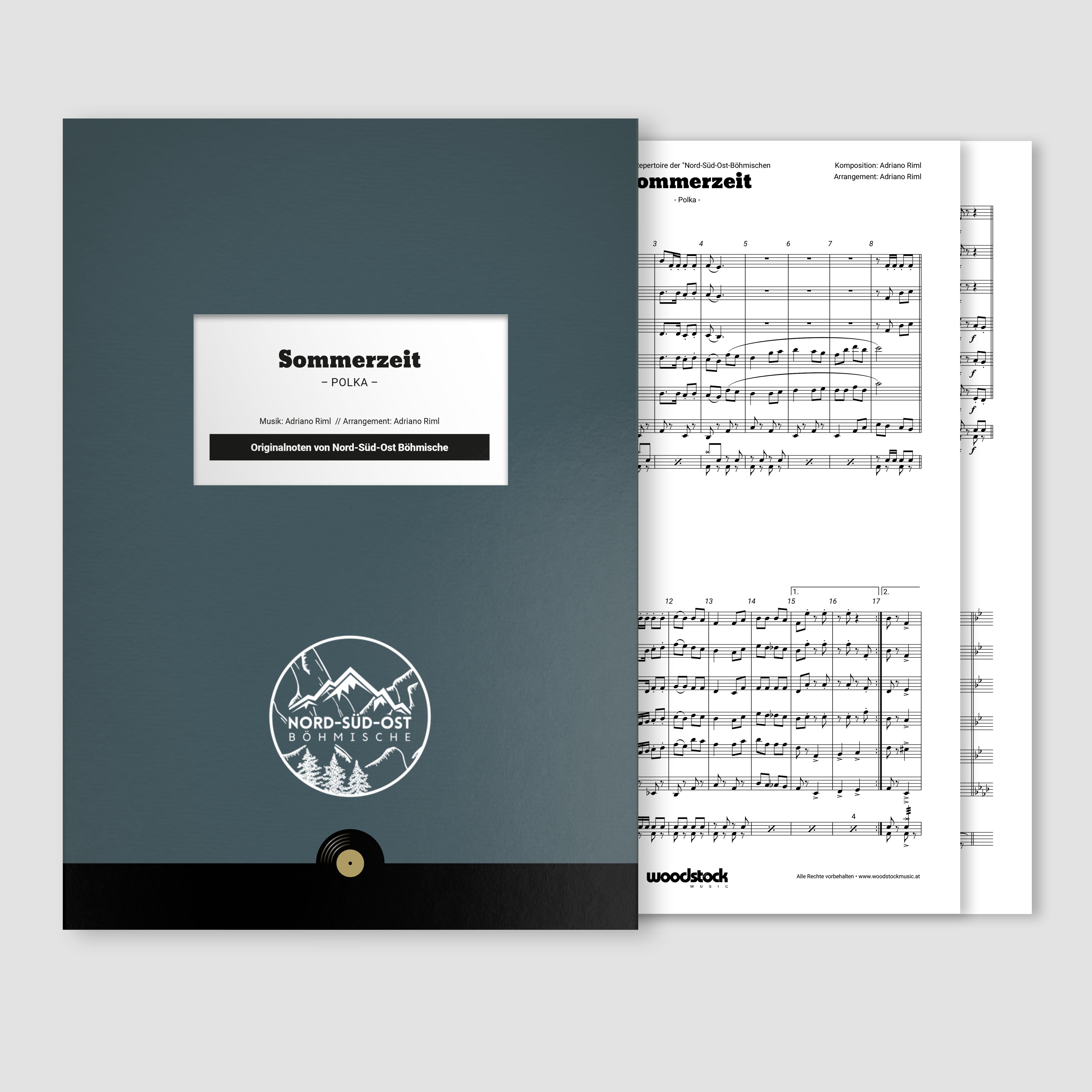 original noten sommerzeit von nord-süd-ost böhmische